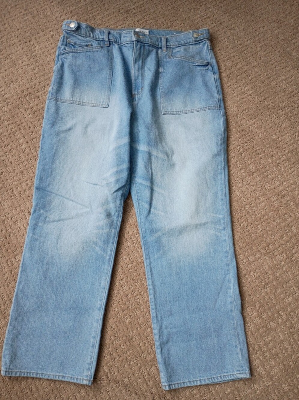 LOFT Light Blue Straight-Leg Women's Jeans